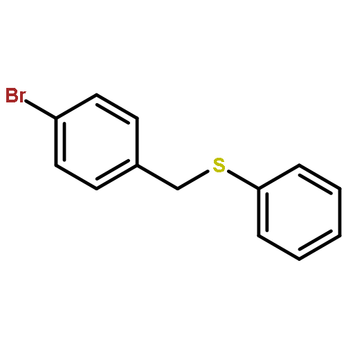 Benzene, 1-bromo-4-[(phenylthio)methyl]-