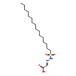 ACETIC ACID, [(HEXADECYLSULFONYL)HYDRAZONO]- 