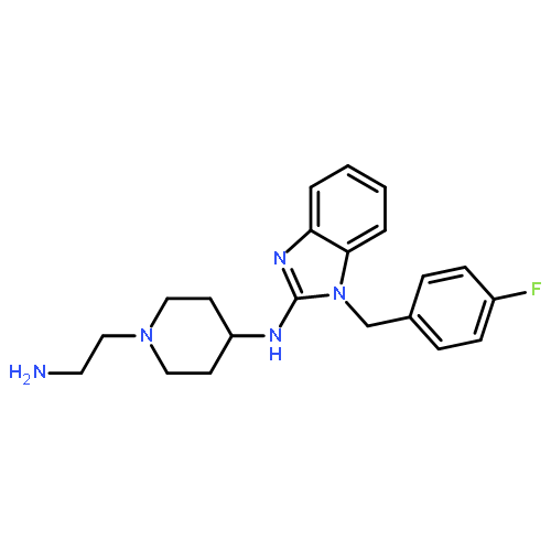 1H-Benzimidazol-2-amine,N-[1-(2-aminoethyl)-4-piperidinyl]-1-[(4-fluorophenyl)methyl]-