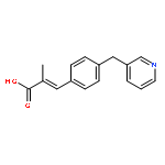 (E)-2-METHYL-3-[4-(PYRIDIN-3-YLMETHYL)PHENYL]PROP-2-ENOIC ACID 