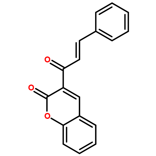 3-(3-PHENYLPROP-2-ENOYL)CHROMEN-2-ONE 