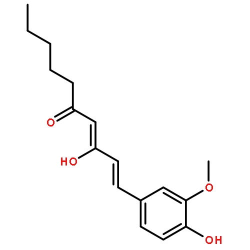 1-(4-HYDROXY-3-METHOXYPHENYL)DEC-1-ENE-3,5-DIONE 