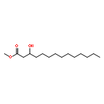 Tetradecanoic acid, 3-hydroxy-, methyl ester, (R)-