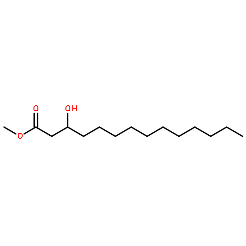 Tetradecanoic acid, 3-hydroxy-, methyl ester, (R)-