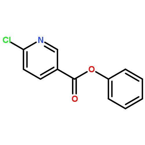 3-Pyridinecarboxylic acid, 6-chloro-, phenyl ester