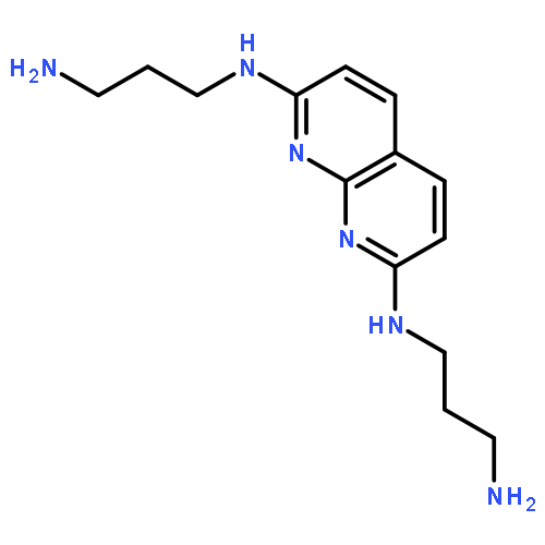 1,8-NAPHTHYRIDINE-2,7-DIAMINE, N,N'-BIS(3-AMINOPROPYL)-