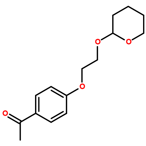 ETHANONE, 1-[4-[2-[(TETRAHYDRO-2H-PYRAN-2-YL)OXY]ETHOXY]PHENYL]-