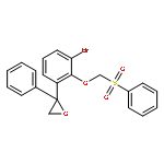 Oxirane, 2-[3-bromo-2-[(phenylsulfonyl)methoxy]phenyl]-2-phenyl-