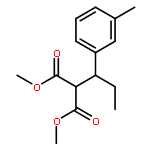 Propanedioic acid, [1-(3-methylphenyl)propyl]-, dimethyl ester