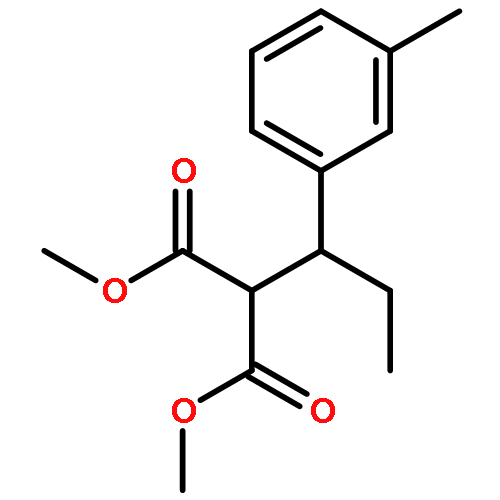 Propanedioic acid, [1-(3-methylphenyl)propyl]-, dimethyl ester