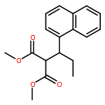 PROPANEDIOIC ACID, [1-(1-NAPHTHALENYL)PROPYL]-, DIMETHYL ESTER