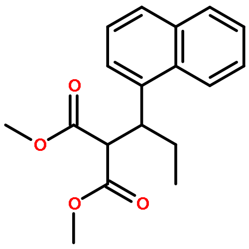 PROPANEDIOIC ACID, [1-(1-NAPHTHALENYL)PROPYL]-, DIMETHYL ESTER