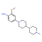 2-METHOXY-4-[4-(4-METHYLPIPERAZIN-1-YL)PIPERIDIN-1-YL]ANILINE 