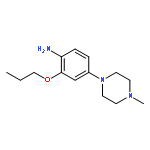 Benzenamine, 4-(4-methyl-1-piperazinyl)-2-propoxy-