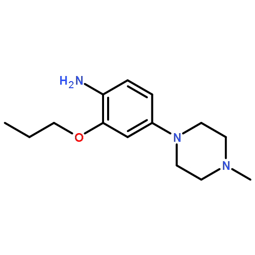 Benzenamine, 4-(4-methyl-1-piperazinyl)-2-propoxy-