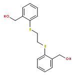 Benzenemethanol, 2,2'-[1,2-ethanediylbis(thio)]bis-