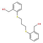 BENZENEMETHANOL, 2,2'-[1,3-PROPANEDIYLBIS(THIO)]BIS-