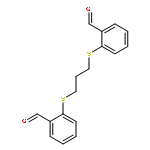 Benzaldehyde, 2,2'-[1,3-propanediylbis(thio)]bis-