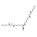 Poly[1,2-bis[4-[[[(2-butoxy-2-oxoethyl)amino]carbonyl]oxy]butyl]-1-buten-
3-yne-1,4-diyl]