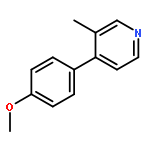 Pyridine, 4-(4-methoxyphenyl)-3-methyl-