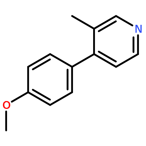 Pyridine, 4-(4-methoxyphenyl)-3-methyl-