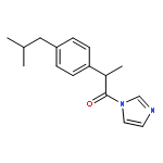 1-IMIDAZOL-1-YL-2-[4-(2-METHYLPROPYL)PHENYL]PROPAN-1-ONE 