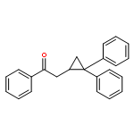 Ethanone, 2-(2,2-diphenylcyclopropyl)-1-phenyl-