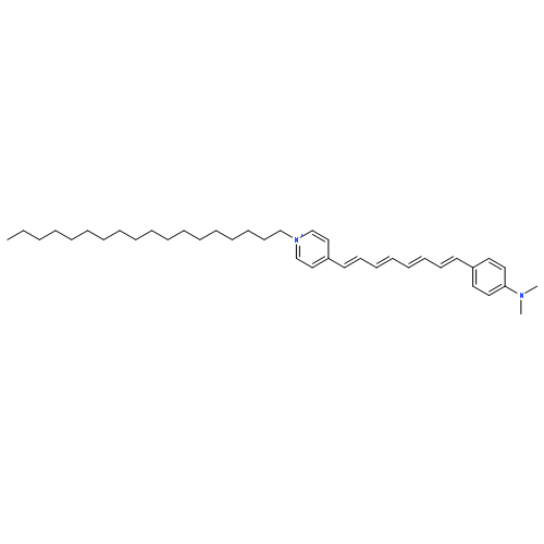 Pyridinium,4-[(1E,3E,5E,7E)-8-[4-(dimethylamino)phenyl]-1,3,5,7-octatetraenyl]-1-octadecyl-