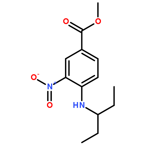 BENZOIC ACID, 4-[(1-ETHYLPROPYL)AMINO]-3-NITRO-, METHYL ESTER