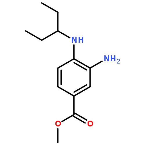 BENZOIC ACID, 3-AMINO-4-[(1-ETHYLPROPYL)AMINO]-, METHYL ESTER