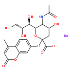 N-Acetyl-2-O-(4-methyl-2-oxo-2H-1-benzopyran-7-yl)-alpha-neuraminic acid monosodium salt