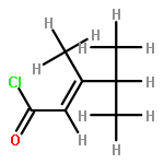 Chloride-(E)-form-3,4-Dimethyl-2-pentenoic acid