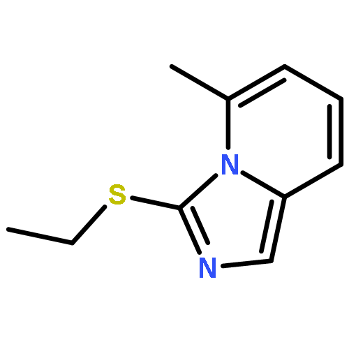 Imidazo[1,5-a]pyridine, 3-(ethylthio)-5-methyl-