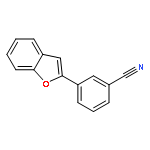 BENZONITRILE, 3-(2-BENZOFURANYL)-