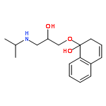 1-[2-HYDROXY-3-(PROPAN-2-YLAMINO)PROPOXY]-2H-NAPHTHALEN-1-OL 