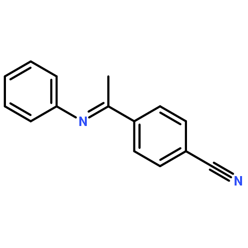 BENZONITRILE, 4-[1-(PHENYLIMINO)ETHYL]-