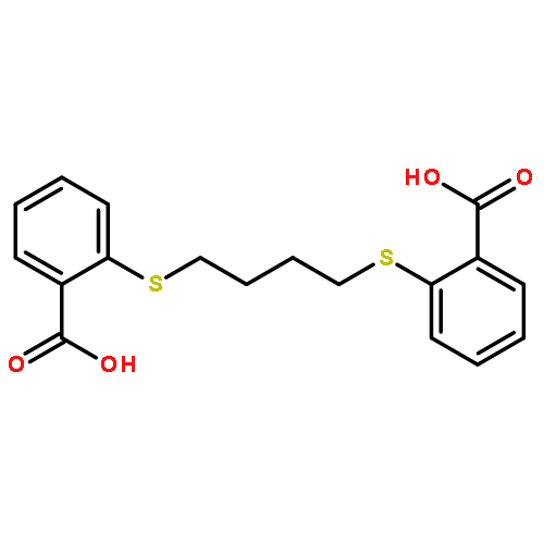 BENZOIC ACID, 2,2'-[1,4-BUTANEDIYLBIS(THIO)]BIS-