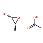 Oxiranol, 3-methyl-, acetate, (2R,3R)-rel-