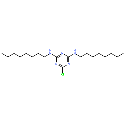 6-CHLORO-2-N,4-N-DIOCTYL-1,3,5-TRIAZINE-2,4-DIAMINE 