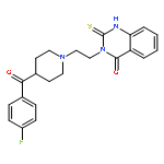 ALTANSERIN HYDROCHLORIDE;3-[2-[4-(4-FLUOROBENZOYL)-1-PIPERIDINYL]ETHYL]-2,3-DIHYDRO-2-THIOXO-4(1H)-QUINAZOLINONEHYDROCHLORIDE 