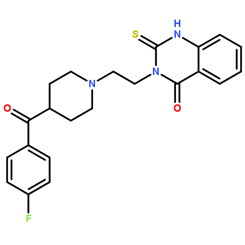 ALTANSERIN HYDROCHLORIDE;3-[2-[4-(4-FLUOROBENZOYL)-1-PIPERIDINYL]ETHYL]-2,3-DIHYDRO-2-THIOXO-4(1H)-QUINAZOLINONEHYDROCHLORIDE 