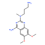 2,4-Quinazolinediamine, N2-(3-aminopropyl)-6,7-dimethoxy-N2-methyl-