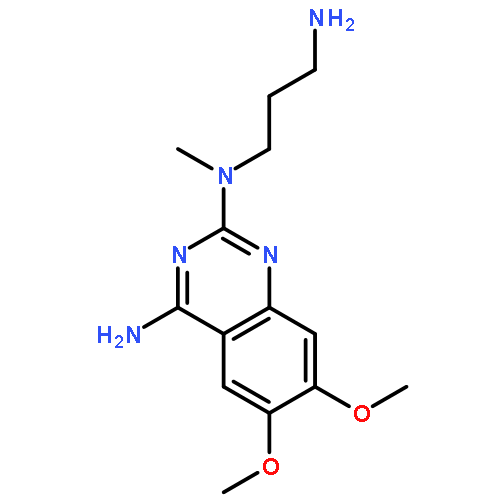 2,4-Quinazolinediamine, N2-(3-aminopropyl)-6,7-dimethoxy-N2-methyl-