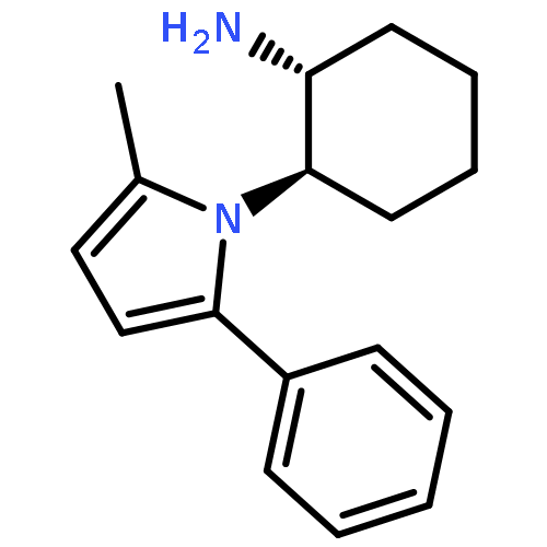 Cyclohexanamine, 2-(2-methyl-5-phenyl-1H-pyrrol-1-yl)-, (1R,2R)-