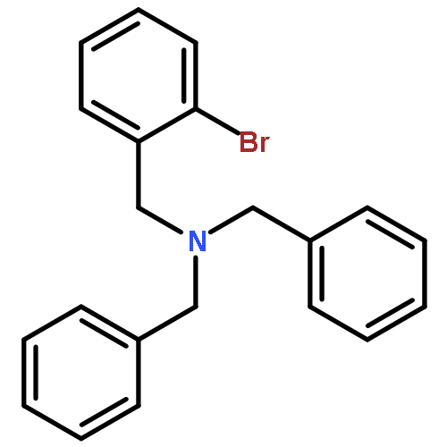 BENZENEMETHANAMINE, 2-BROMO-N,N-BIS(PHENYLMETHYL)-