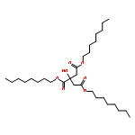 1,2,3-Propanetricarboxylic acid, 2-hydroxy-, trioctyl ester