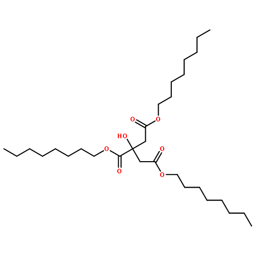 1,2,3-Propanetricarboxylic acid, 2-hydroxy-, trioctyl ester