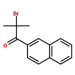 1-Propanone, 2-bromo-2-methyl-1-(2-naphthalenyl)-