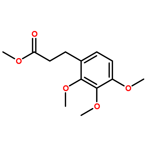 Benzenepropanoic acid, 2,3,4-trimethoxy-, methyl ester