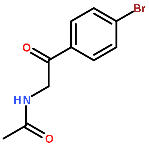 Acetamide, N-[2-(4-bromophenyl)-2-oxoethyl]-